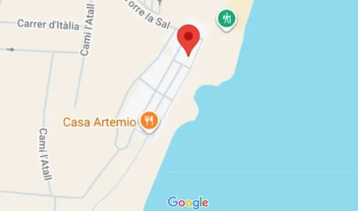 Mapa: Carrer de les Barques, 9, Torre de la Sal